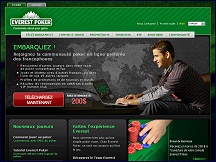 Aper�u du site Everest Poker - site de poker, communaut� de poker en ligne France