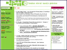Aperçu du site Fondation Internet Nouvelle Génération