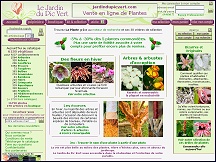 Aper�u du site Le Jardin du Pic Vert - jardinerie en ligne, plantes et arbustes