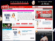 Aper�u du site Artistik Rezo - billeterie spectacles, news et calendrier culturel