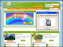 Aper�u du site King.com - jeux gratuits en ligne, jeux flash en fran�ais King.com