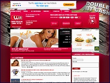 Aper�u du site Radio Wit FM - station radio musicale Gironde, �couter Wit FM live