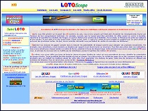 Aper�u du site Lotoscope - statistiques et r�sultats tirages Loto & EuroMillions