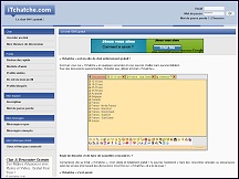 Aper�u du site iTchatche.com - site de chat gratuit et rencontres 100% gratuites