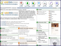 Aperçu du site Arifino.com - portail francophone de la communauté Rifaine, Amazigh