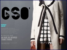 Aperu du site Gisle So' - boutique de luxe, spcialiste prt--porter de marque