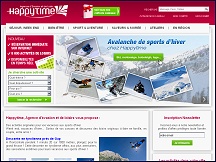Aper�u du site  HappyTime - id�es d'activit�s de loisirs & sorties week-end sport