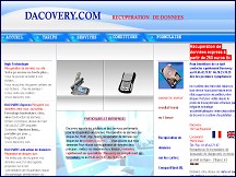 Aperçu du site Dacovery.com