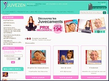 Aper�u du site Juvezen - CD's th�rapeutiques musique douce relaxation anti-stress