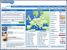 Aper�u du site Direct Ferries - r�servations de billets pour travers�es en ferry