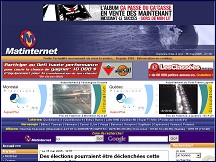 Aperu du site Le Matinternet - l'actualit canadienne du moment