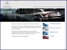 Aperçu du site Mercedes-Benz - Site officiel