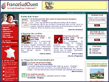 Aperçu du site FranceSudOuest