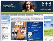 Aperu du site Naocia - parapharmacie discount en ligne, produits minceur & sant