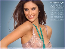 Aper�u du site Rouge Gorge - magasins de lingerie: lingerie jour & nuit, collants
