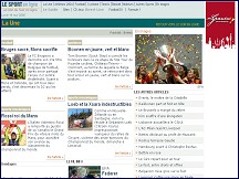 Aperçu du site Sport en Ligne - Le Soir