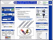 Aperu du site PCE France - vente appareils de mesure, multimtres digitaux PCE