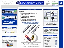 Aper�u du site PCE France - vente appareils de mesure, multim�tres digitaux PCE