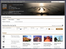 Aperu du site Htels Dubai - rservation en ligne htel Dubai, Abu Dhabi, Oman 
