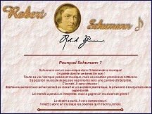 Aperu du site Robert Schumann : le Musicien Pote