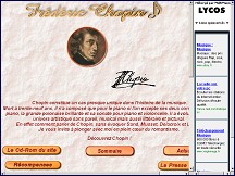 Aperu du site Frdric Chopin