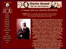Aperçu du site Charles Gounod - Compositeur