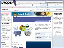 Aperçu du site MultiMania - hébergement gratuit
