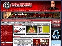Aperçu du site CKOI FM