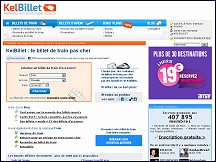 Aper�u du site Kelbillet - revente billet de train, troc �change de billets train