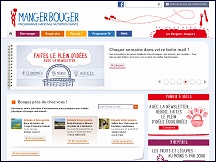 Aperçu du site Mangerbouger.fr - Programme National Nutrition Santé Manger Bouger