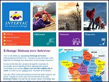 Aperu du site Intervac France - change maison vacances en France avec Intervac