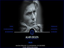 Aperu du site Alain Delon