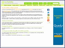 Aper�u du site Le Sudoku : site de sudoku gratuit, grilles de sudoku � imprimer