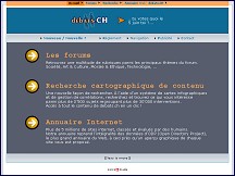Aperçu du site Debats.CH