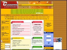 Aperçu du site Cuisinorama.com