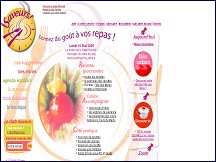 Aperçu du site iSaveurs - recettes cuisine et menus