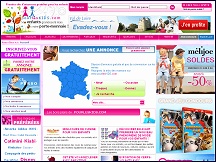 Aper�u du site Pour les Kids - petites annonces gratuites sp�cial univers enfants