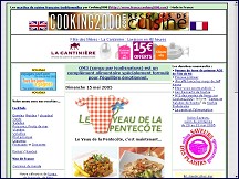 Aperu du site Cooking 2000