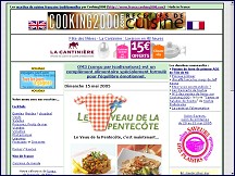 Aperçu du site Cooking 2000