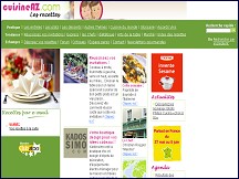 Aperçu du site Recettes de cuisine de A à Z