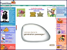 Aperçu du site Tomlitoo - livres, jeux, activités à imprimer