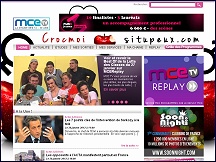 Aper�u du site MCE TV - Ma Cha�ne �tudiante : cha�ne de t�l� d�di�e aux �tudiants