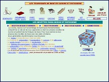 Aperçu du site Techniques et recettes de base de Francis Reibel