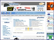 Aperçu du site Free News - ADSL, dégroupage, FreeBox