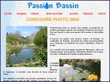 Aperu du site Passion Bassin, le bassin de jardin