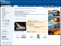 Aperu du site Antiquits en France - guide des antiquaires & brocantes en France