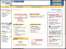 Aperu du site Emploi.com - l'emploi en France
