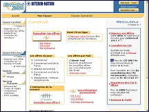 Aperçu du site Emploi.com - l'emploi en France