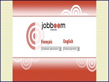 Aperçu du site Jobboom.com - l'emploi au Canada
