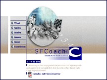 Aperu du site Socit Franaise de Coaching